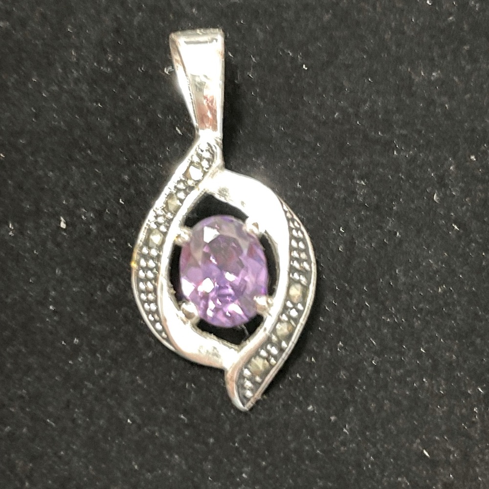 Purple Stone Pendant